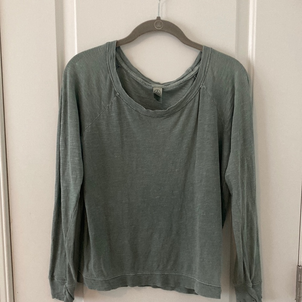 American Apparel slouchy long sleeve tee